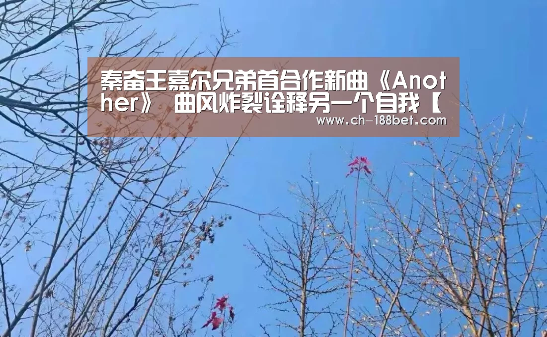 秦奋王嘉尔兄弟首合作新曲《Another》 曲风炸裂诠释另一个自我【188金宝搏下载安装】(图1) 188金宝搏中国版
